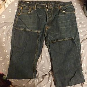Levi 501 Button-Fly Jeans 38X34